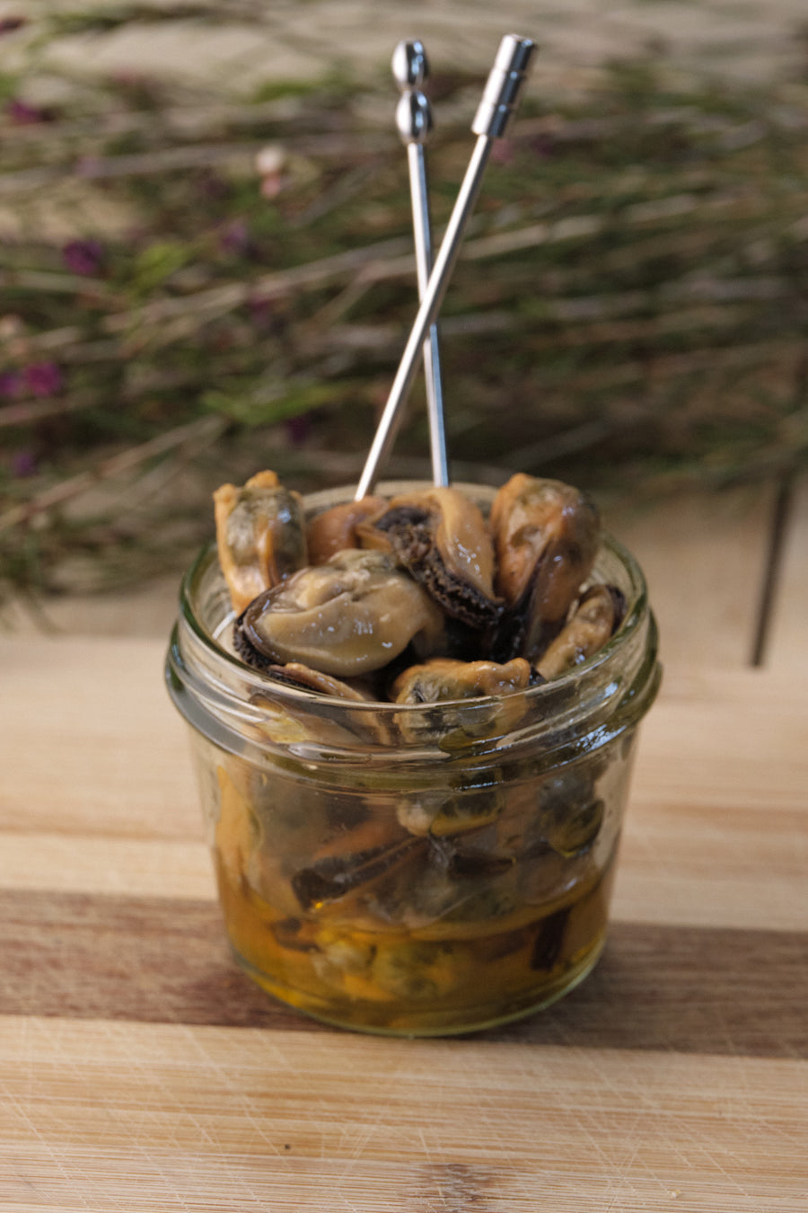 Smoked Mussels