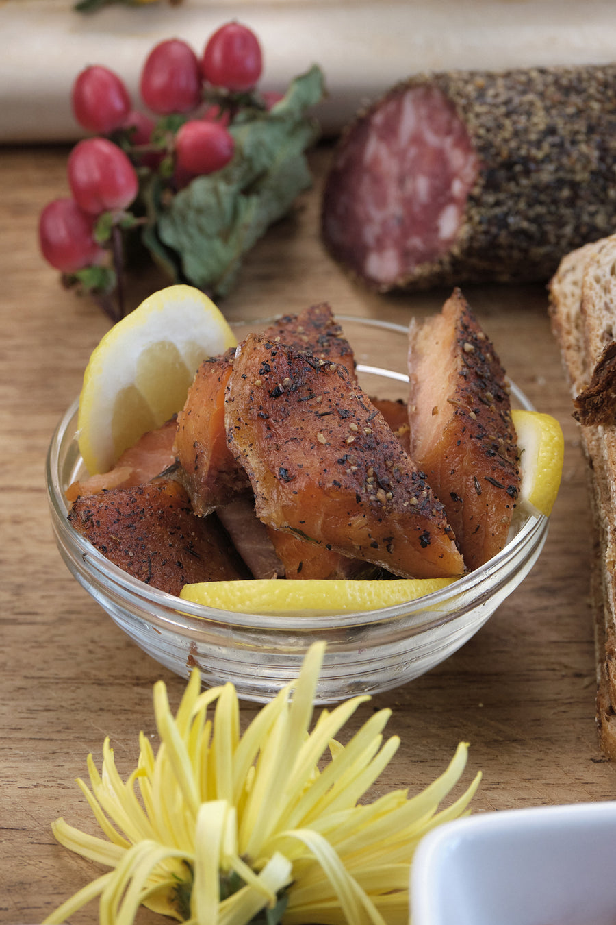 Peppered Smoked Salmon